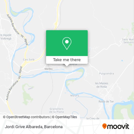 Jordi Grive Albareda map