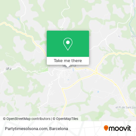 Partytimesolsona.com map