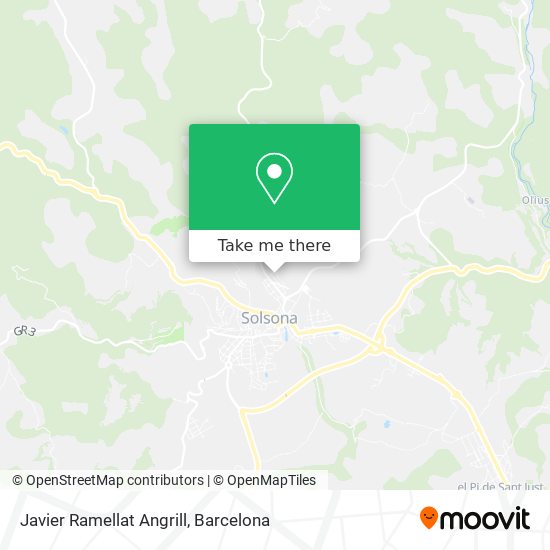 Javier Ramellat Angrill map