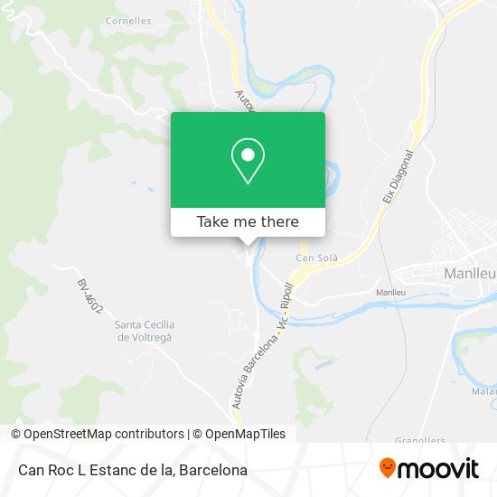 Can Roc L Estanc de la map
