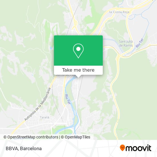 BBVA map