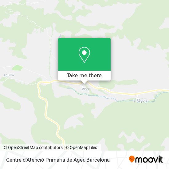Centre d'Atenció Primària de Ager map