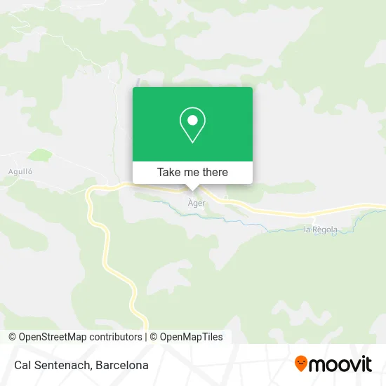 Cal Sentenach map