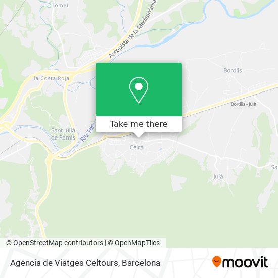 Agència de Viatges Celtours map