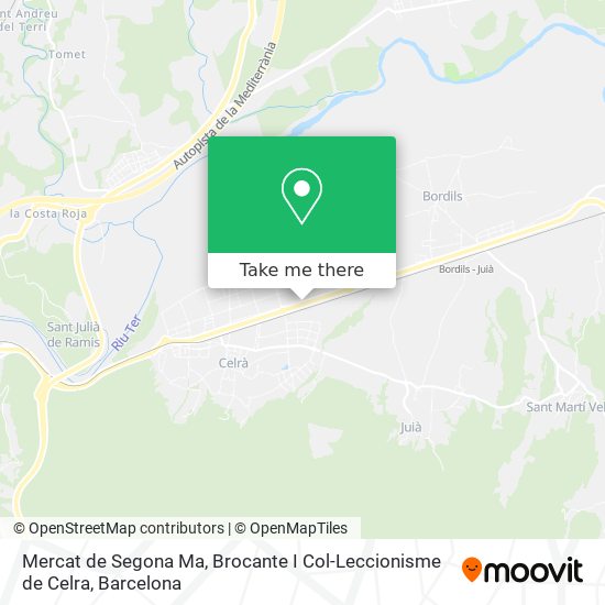Mercat de Segona Ma, Brocante I Col-Leccionisme de Celra map