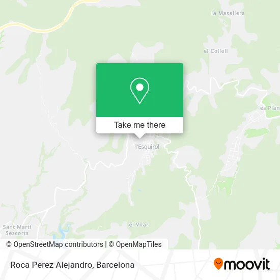 Roca Perez Alejandro map