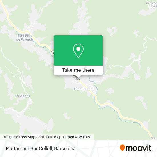 Restaurant Bar Collell map