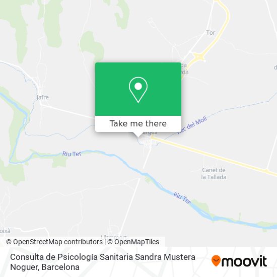 Consulta de Psicología Sanitaria Sandra Mustera Noguer map