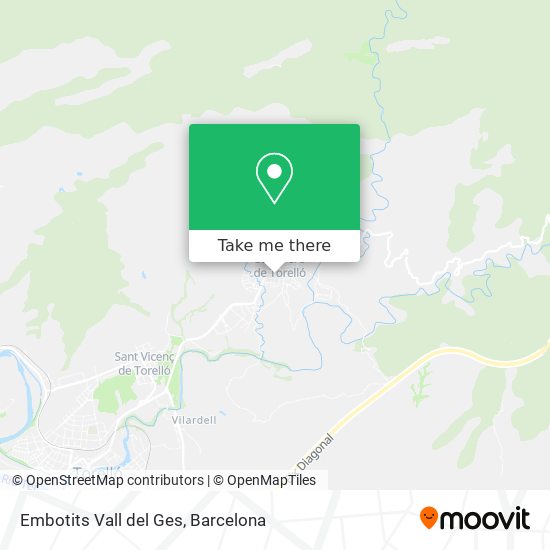 Embotits Vall del Ges map