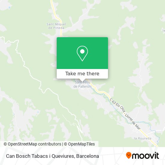 Can Bosch Tabacs i Queviures map
