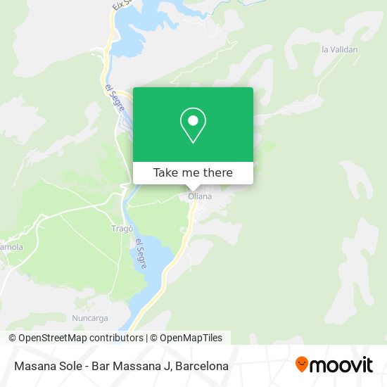 Masana Sole - Bar Massana J map