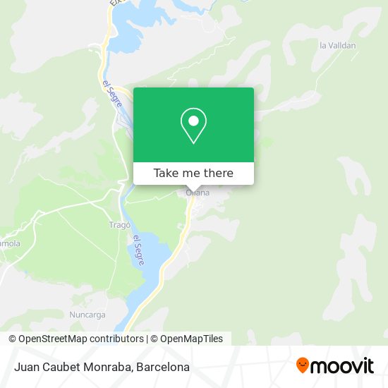 Juan Caubet Monraba map