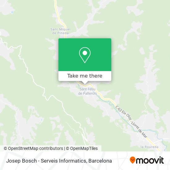 Josep Bosch - Serveis Informatics map