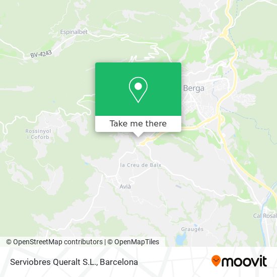 Serviobres Queralt S.L. map