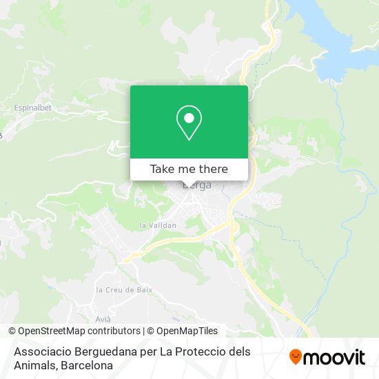 Associacio Berguedana per La Proteccio dels Animals map