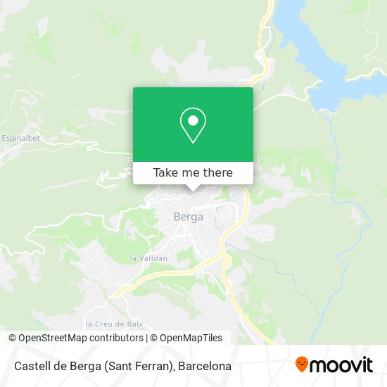 Castell de Berga (Sant Ferran) map
