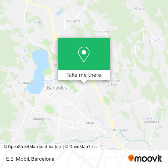 E.E. Mobil map