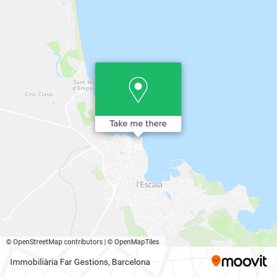 Immobiliària Far Gestions map