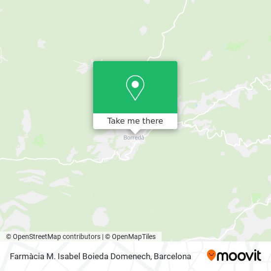 Farmàcia M. Isabel Boieda Domenech map