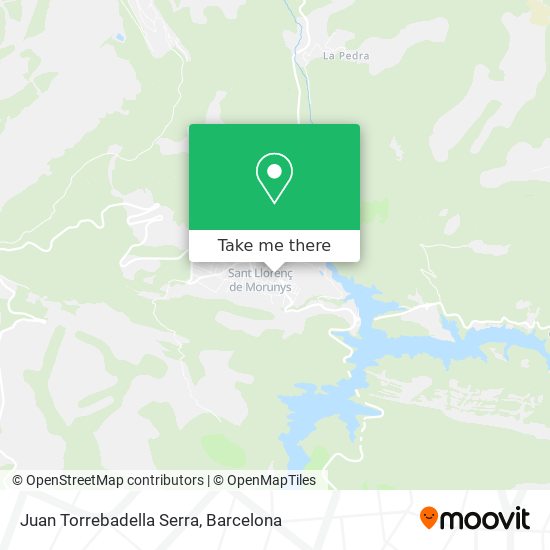 Juan Torrebadella Serra map
