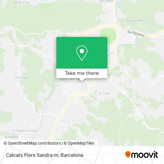 Calcats Flors Sandra-m map