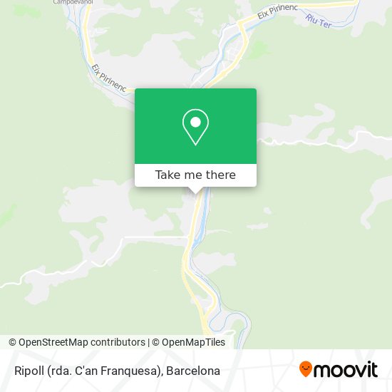 Ripoll (rda. C'an Franquesa) map