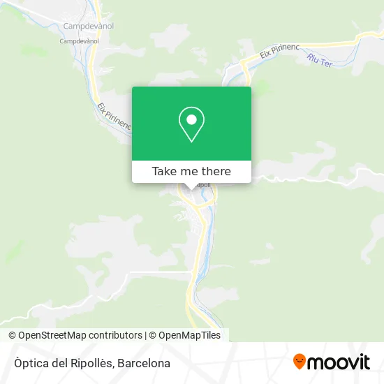 Òptica del Ripollès map