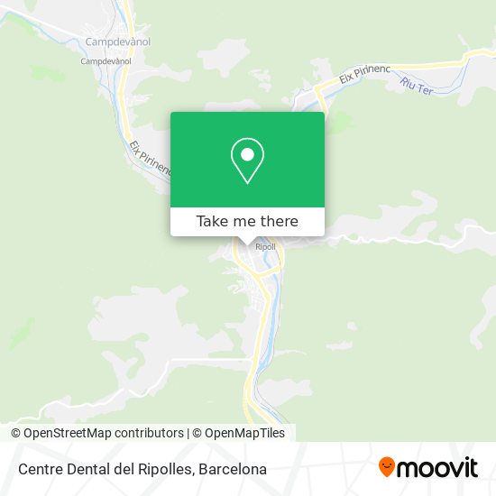 Centre Dental del Ripolles map