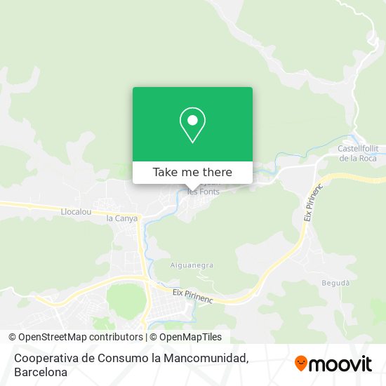 Cooperativa de Consumo la Mancomunidad map