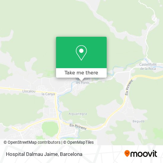 Hospital Dalmau Jaime map