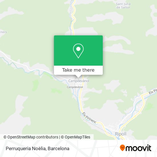 Perruqueria Noèlia map