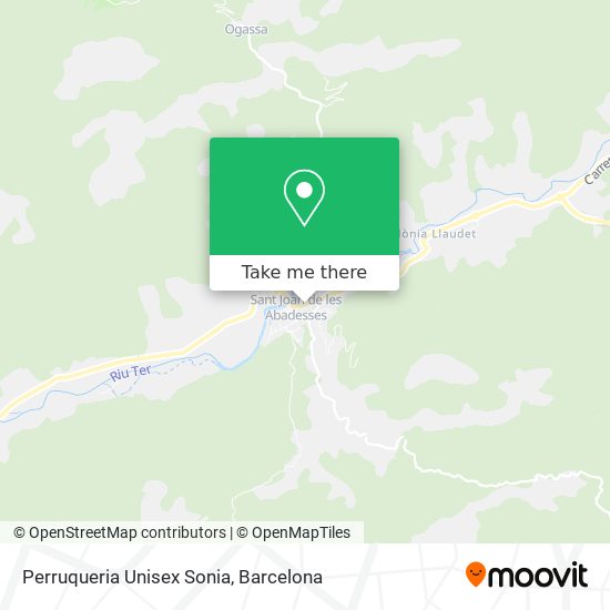 Perruqueria Unisex Sonia map