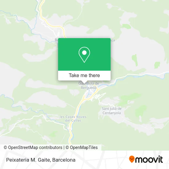 Peixateria M. Gaite map