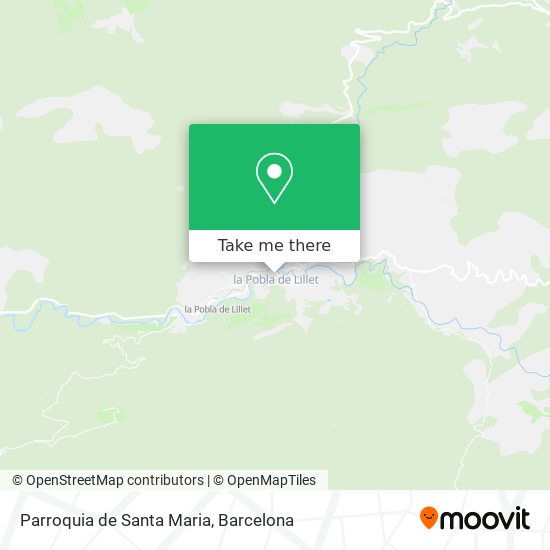Parroquia de Santa Maria map
