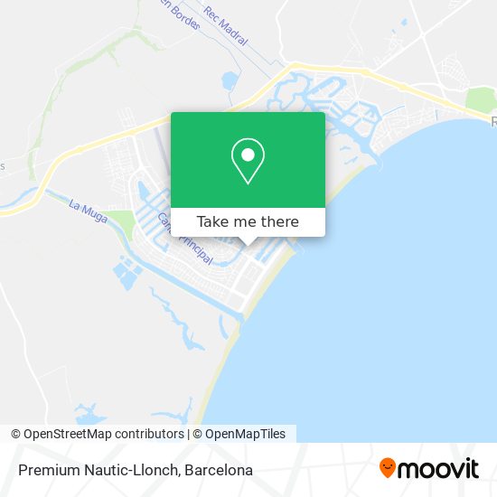 Premium Nautic-Llonch map