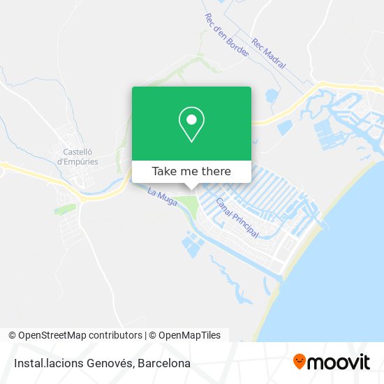 Instal.lacions Genovés map