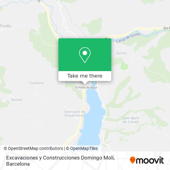 Excavaciones y Construcciones Domingo Moli map