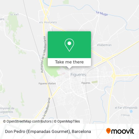 Don Pedro (Empanadas Gourmet) map