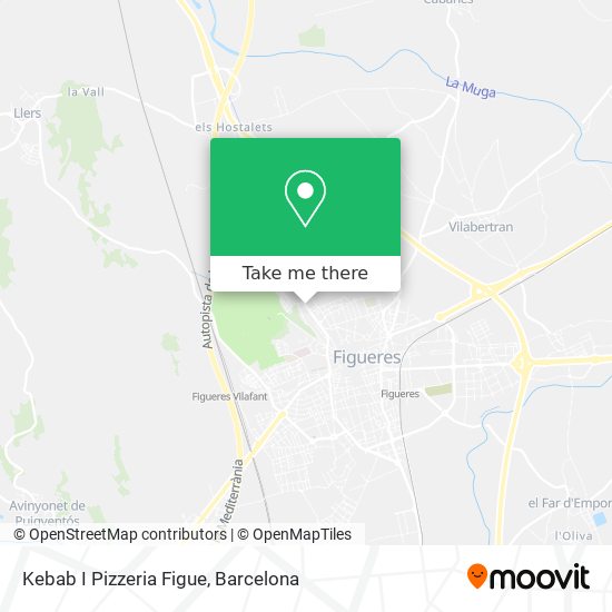 Kebab I Pizzeria Figue map