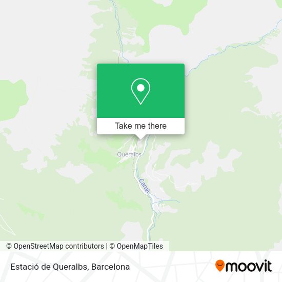 Estació de Queralbs map