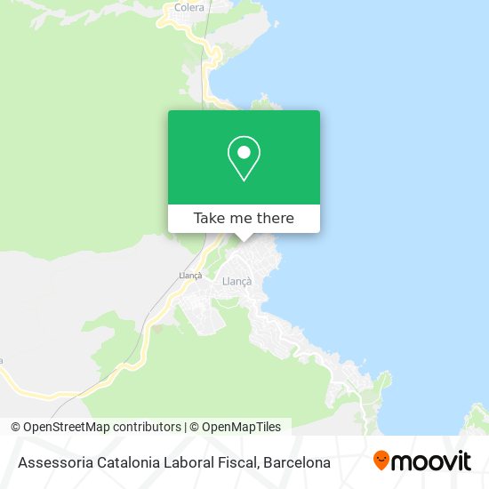 Assessoria Catalonia Laboral Fiscal map
