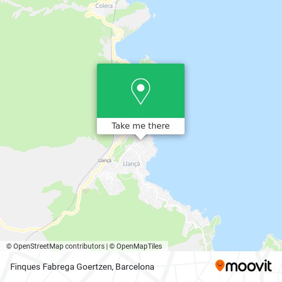 Finques Fabrega Goertzen map