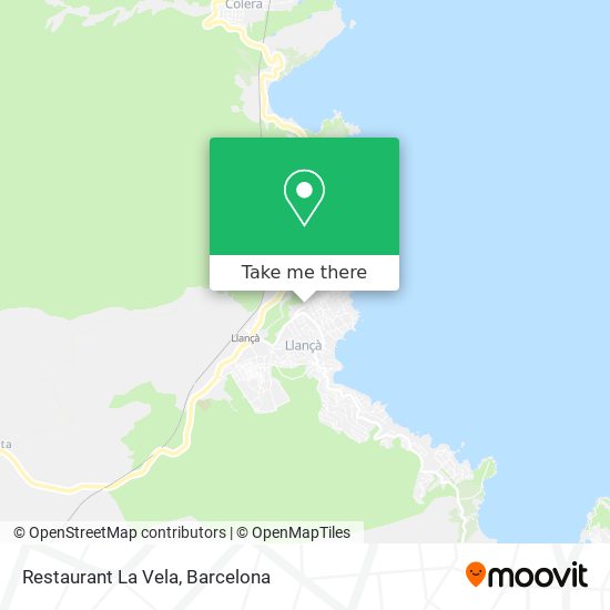Restaurant La Vela map