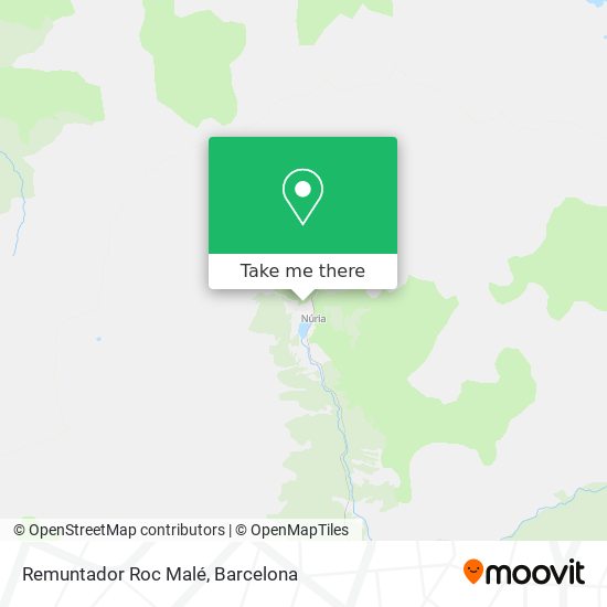 Remuntador Roc Malé map