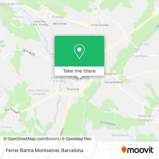 Ferrer Bartra Montserrat map