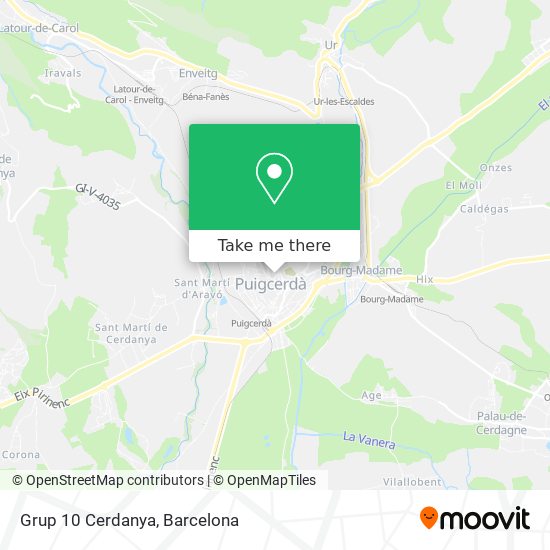 Grup 10 Cerdanya map