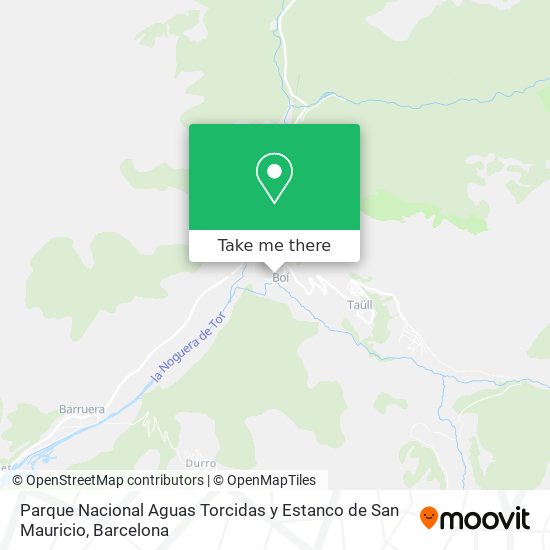 Parque Nacional Aguas Torcidas y Estanco de San Mauricio map