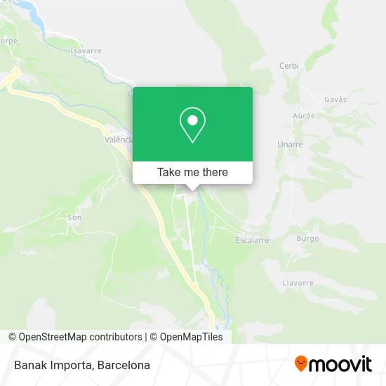 Banak Importa map