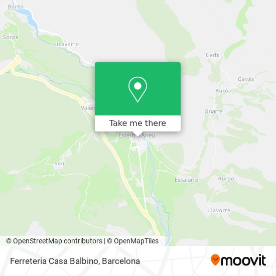 Ferreteria Casa Balbino map