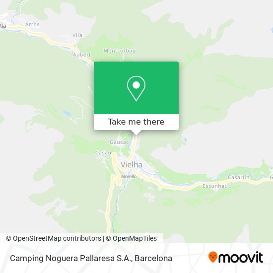 Camping Noguera Pallaresa S.A. map